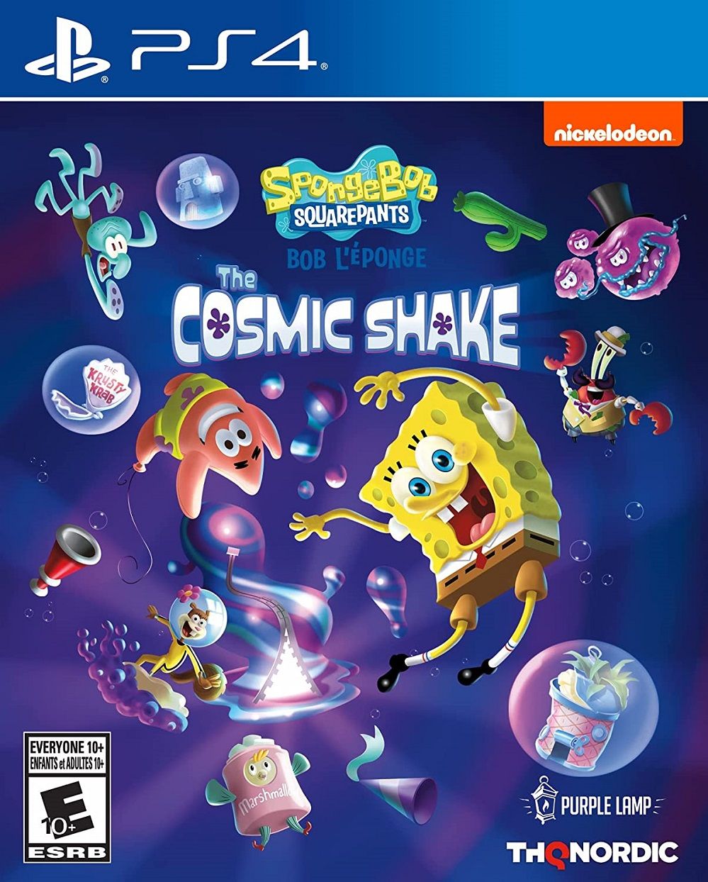 Игра SpongeBob SquarePants: The Cosmic Shake (Губка Боб Квадратные Штаны: Космическая встряска) (PlayStation 4, Русские субтитры)