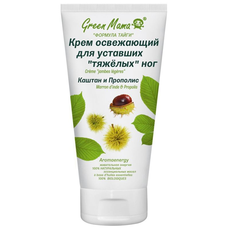 Green mama. Крем освежающий для уставших 