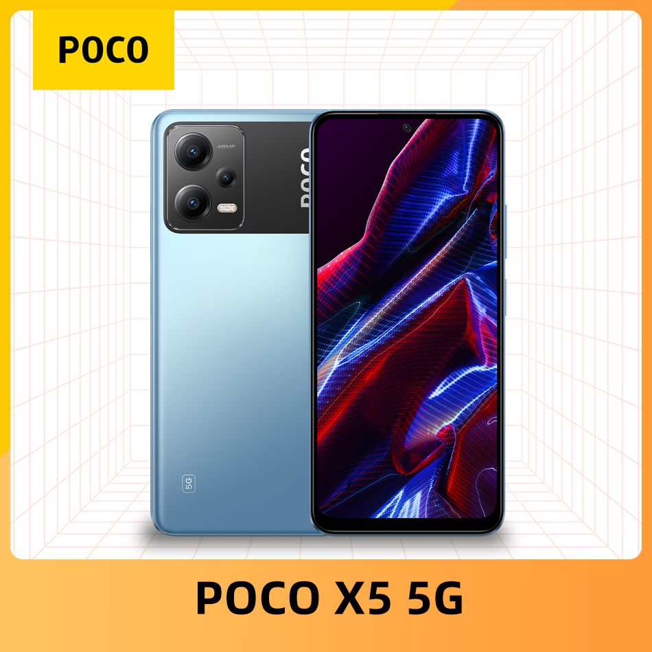 Смартфон Poco X5 5G - купить по выгодной цене в интернет-магазине OZON  (878898051)