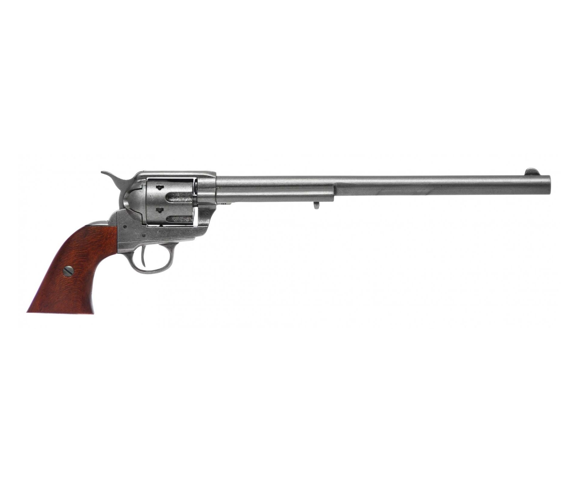 Как выглядит настоящий револьвер Купить Макет револьвер Colt Peacemaker .45, 12", дерево (США, 1873 г.) DE-1303, 