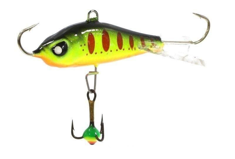 Балансир 60мм, 46гр, цвет (201) с тройником