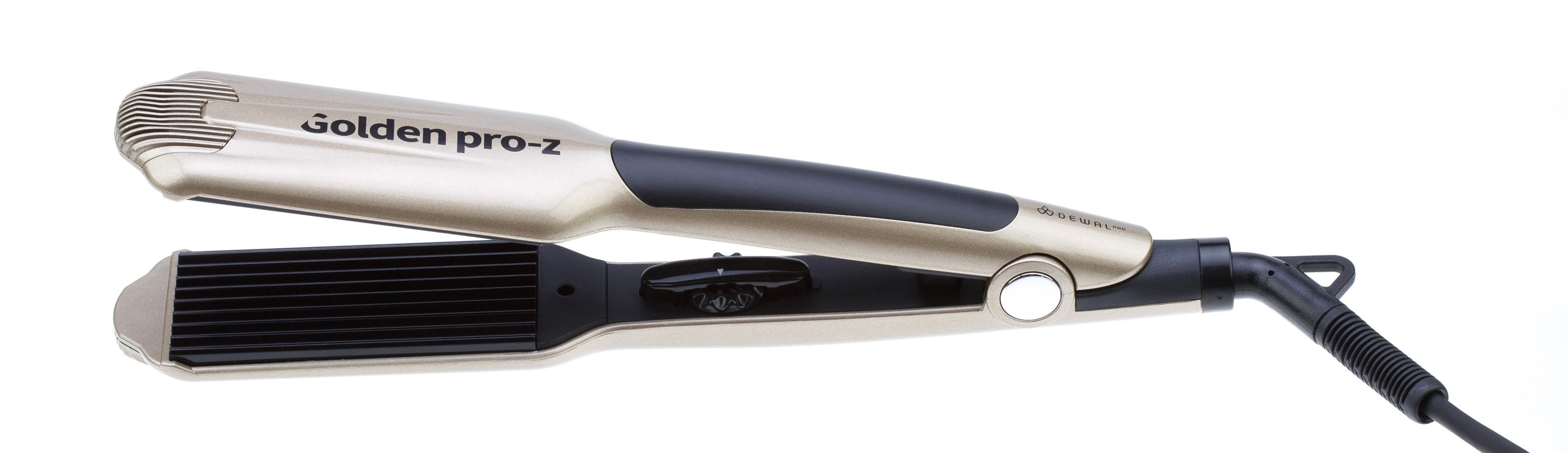30s pro gold. Щипцы DEWAL 03-030z Golden Pro-z. Гофре Деваль Pro-z. Щипцы-гофре DEWAL hi2060w
