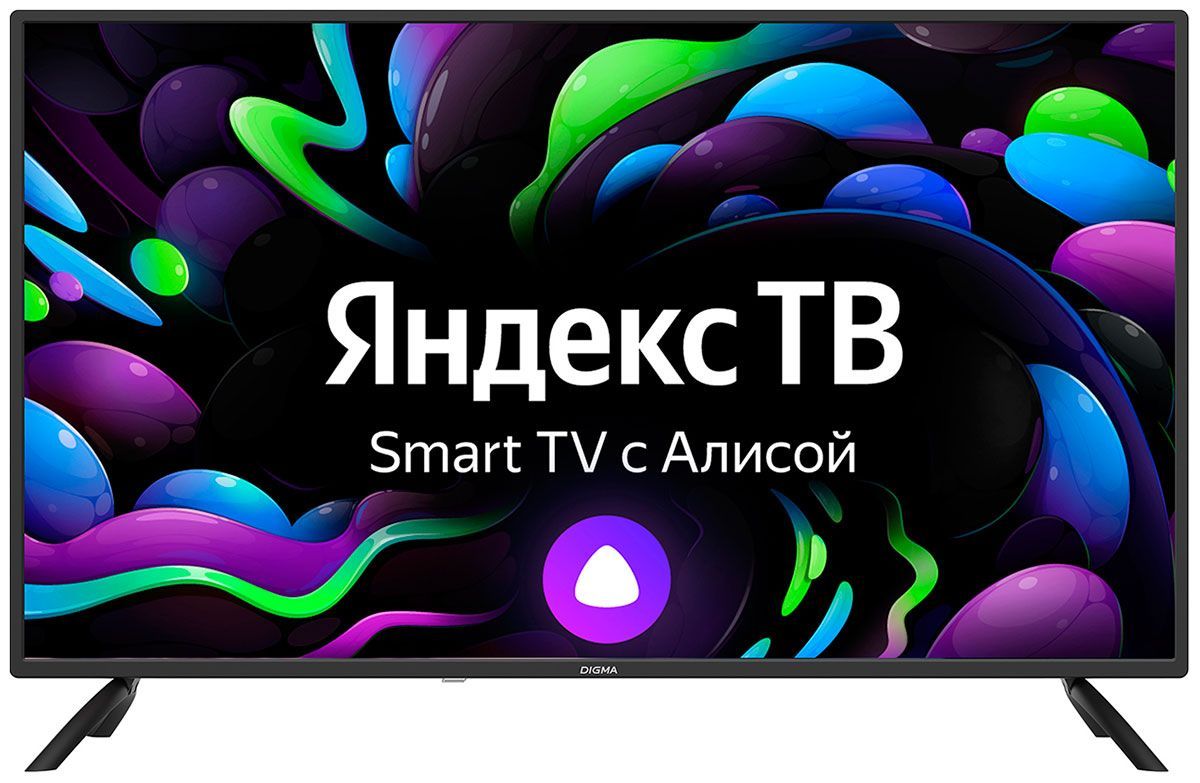 DigmaТелевизор40DM-LED40SBB31SmartЯндекс.ТВ40"FullHD,черный