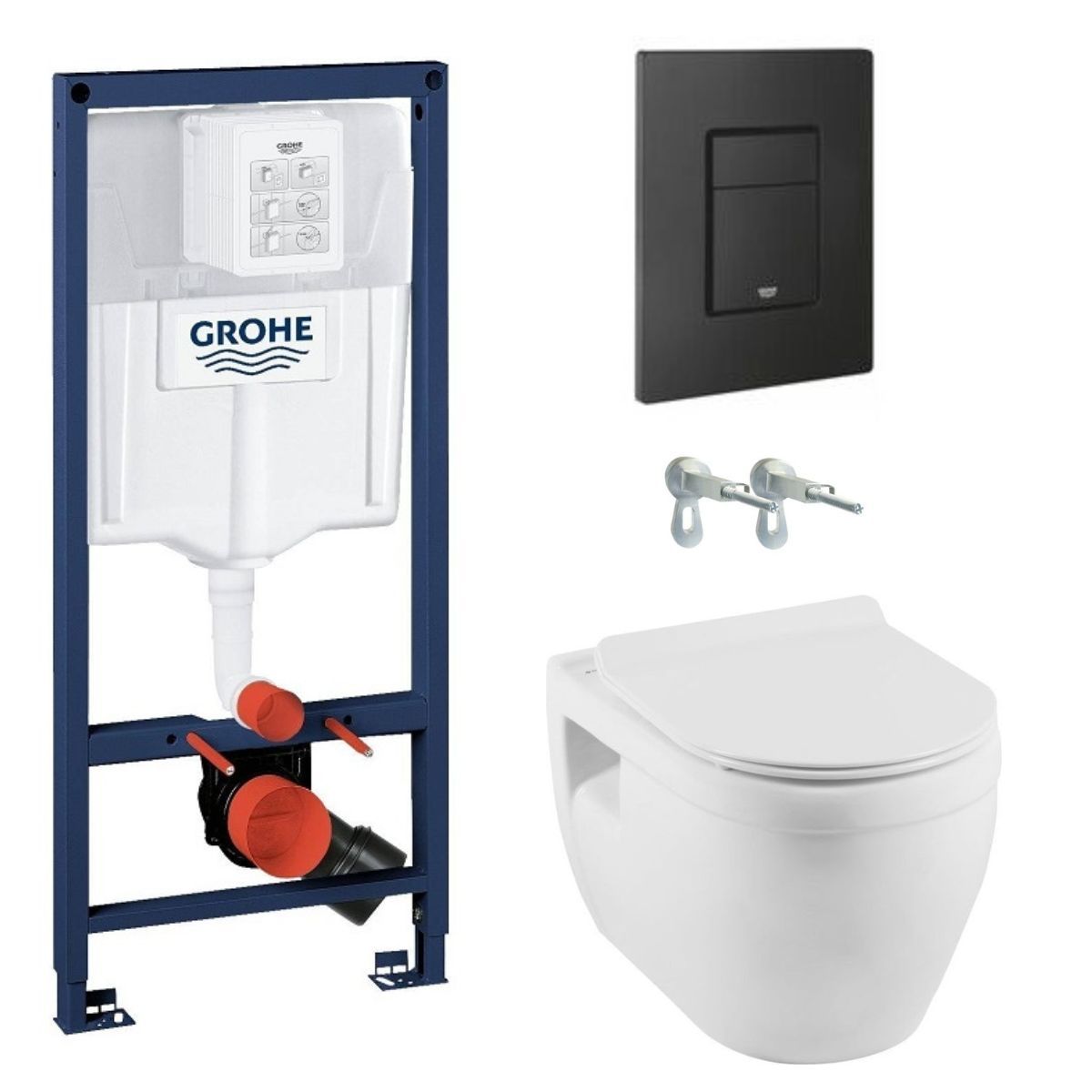 Инсталляция Grohe Rapid SL "38772 001,, квад ( серый ).