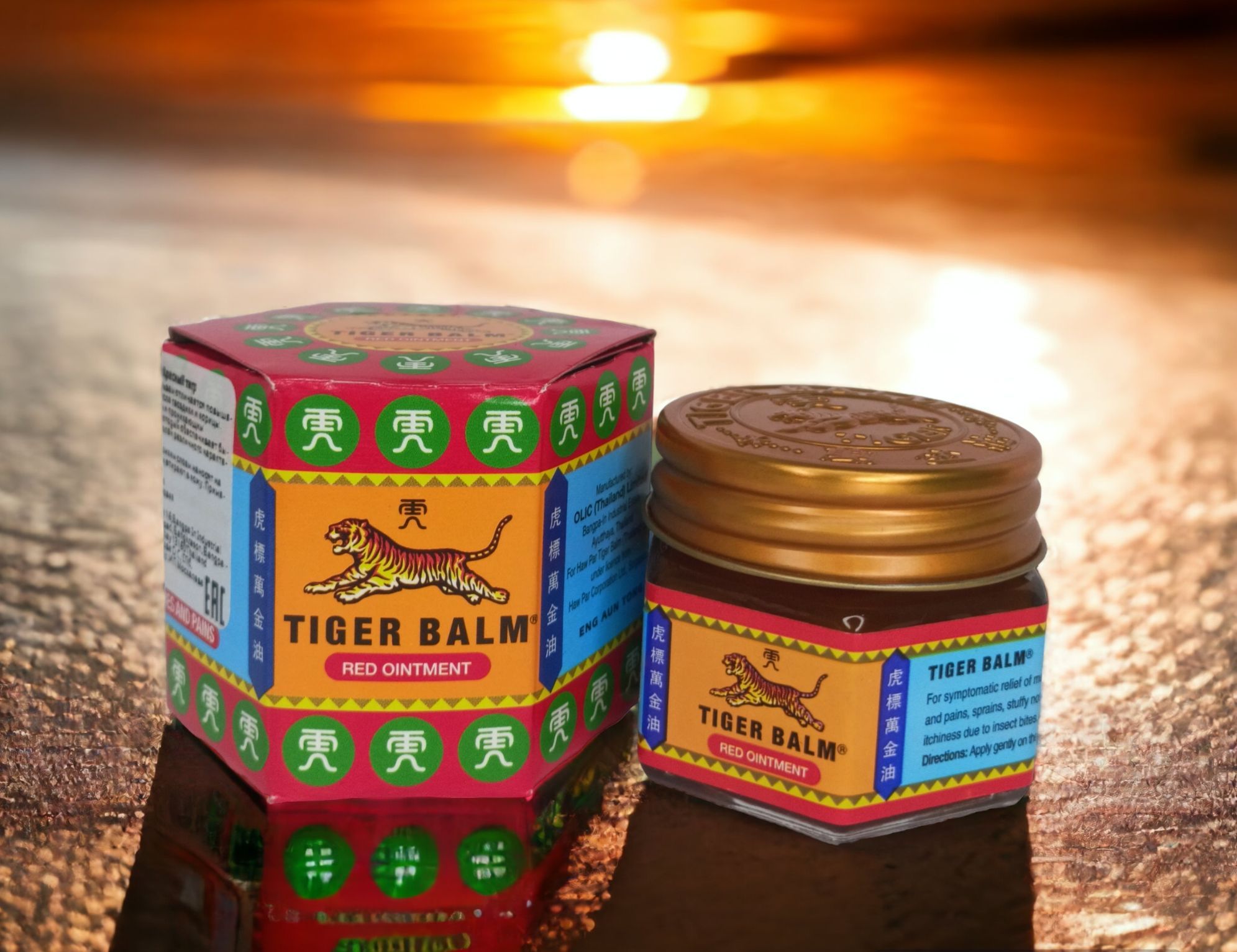 Бальзам tiger balm тигровый красный отзывы