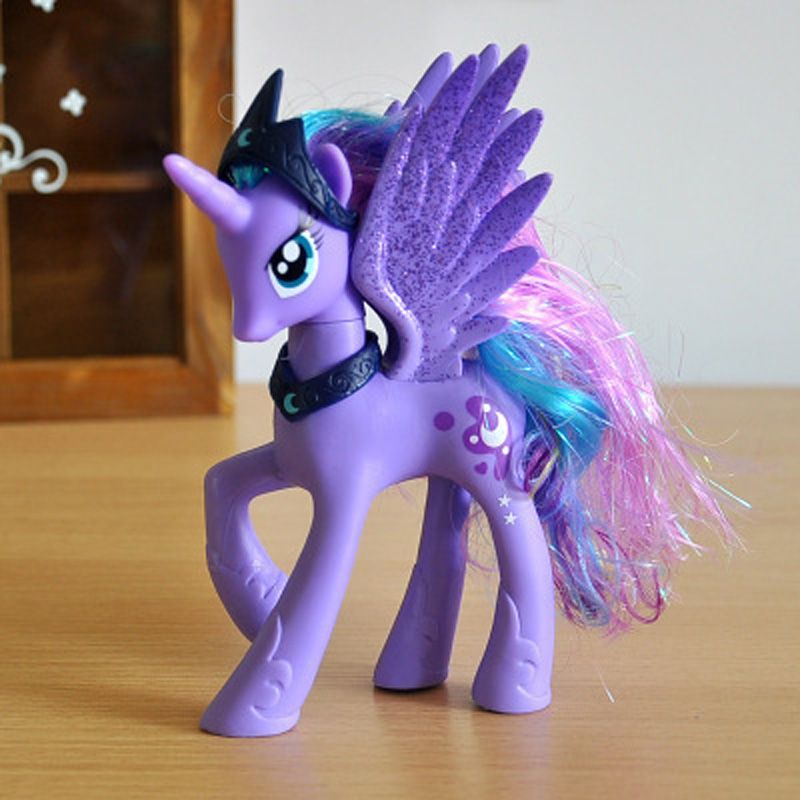 анимефигуркимайлитлпониПринцессаЛунаединорогомдлядевочек/myLittlepony14cm