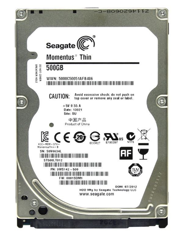 Seagate500ГБВнутреннийжесткийдиск(ST500LT012)