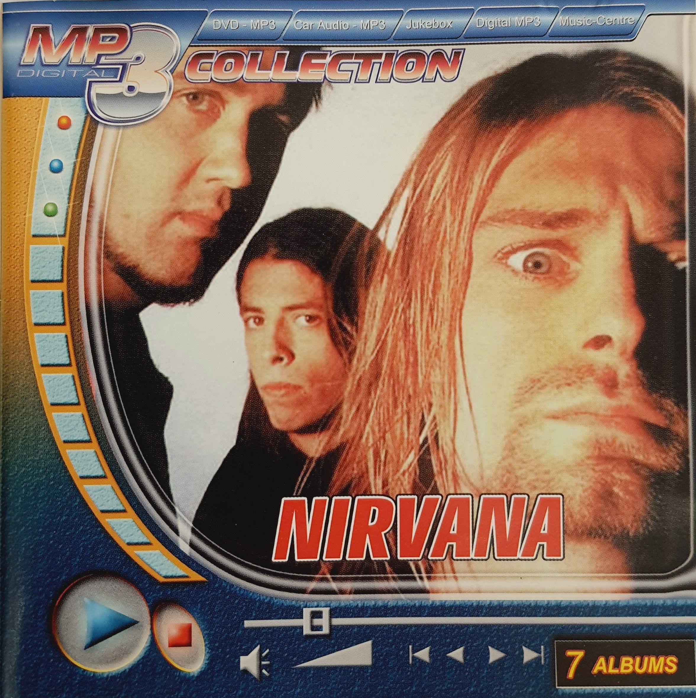 MP3 Mp3 диск Nirvana, 7 альбомов на 1 диске - купить по низким ценам в  интернет-магазине OZON (984785059)