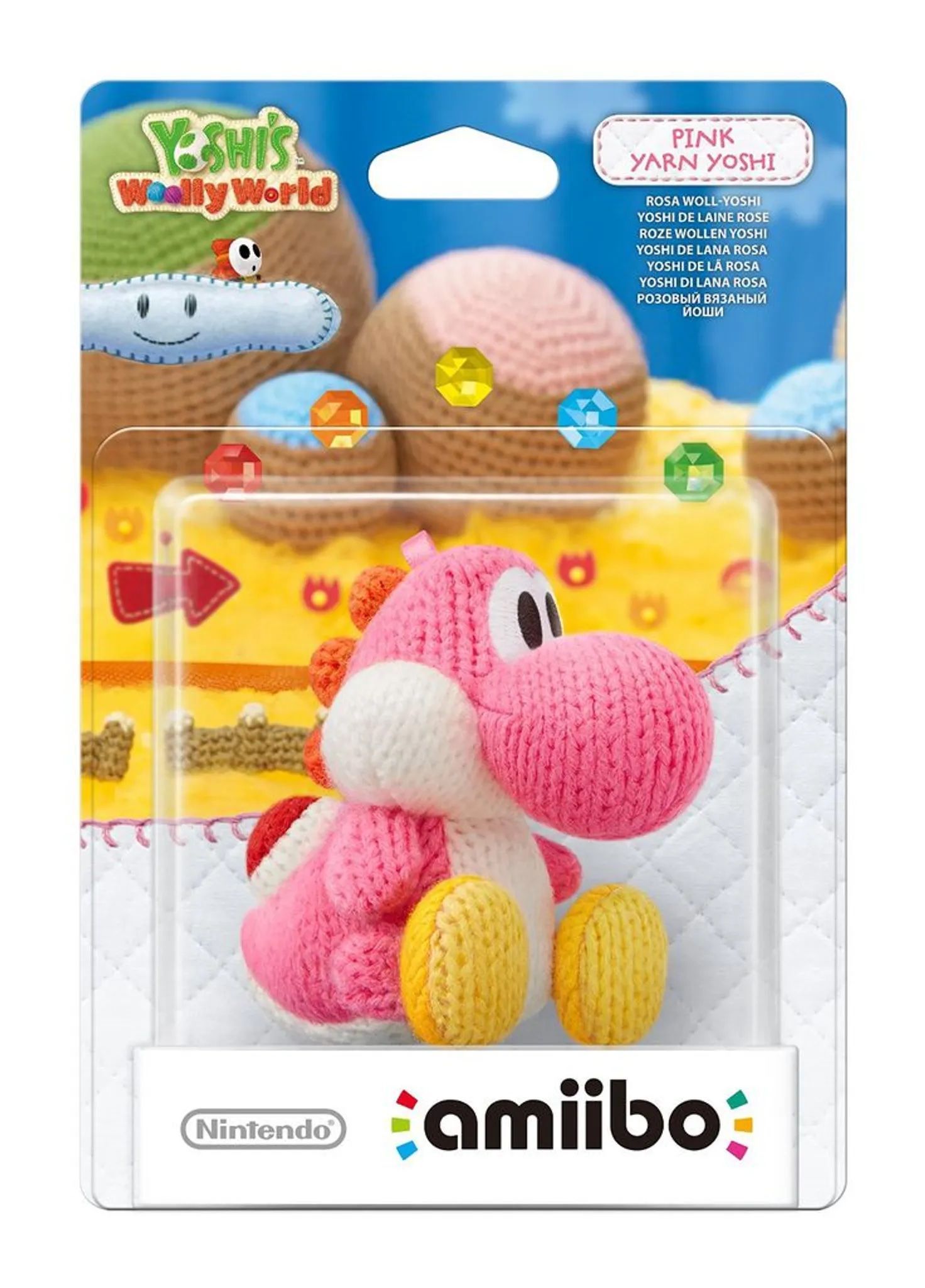 Фигурка Amiibo Розовый вязаный Йоши (Pink Yarn Yoshi) - купить с доставкой  по выгодным ценам в интернет-магазине OZON (992375299)