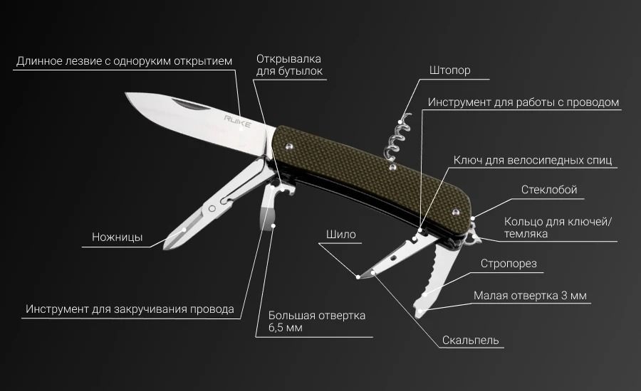 Складной Нож Ruike M108 Tz Купить