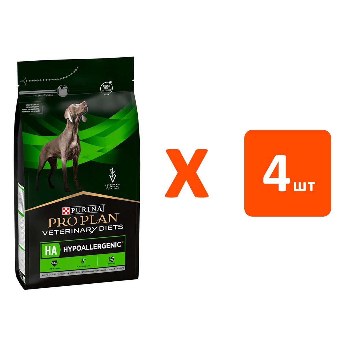 Purina veterinary diets ha для собак. Pro Plan Veterinary Diets ha Hypoallergenic для собак.