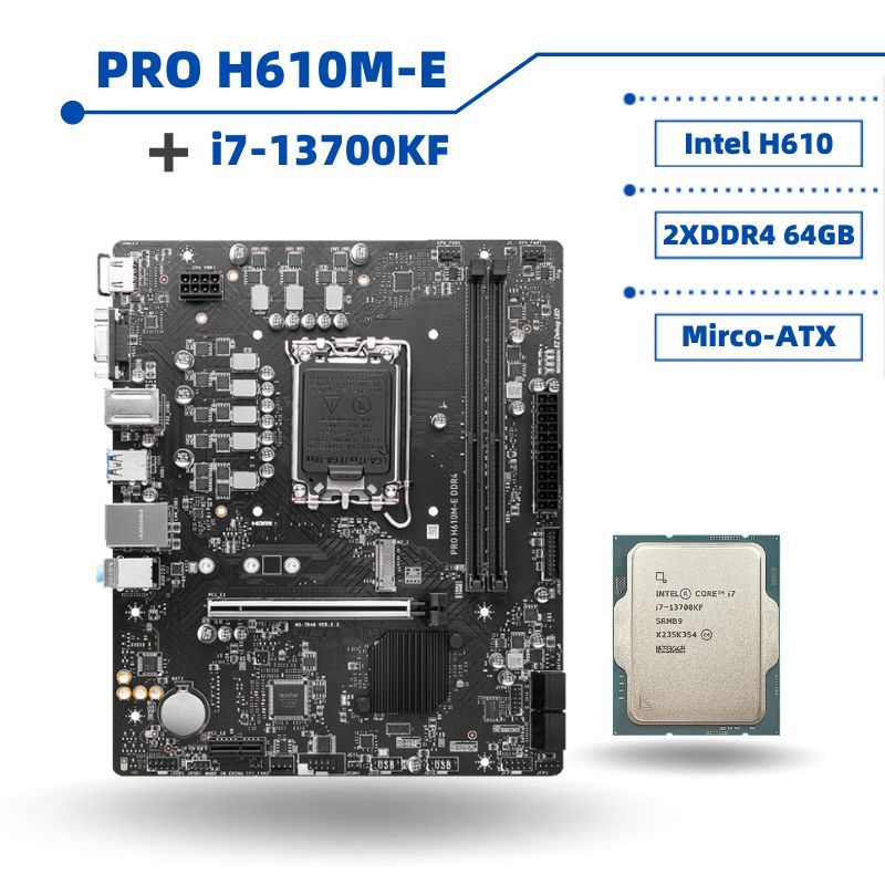 H610m e ddr4