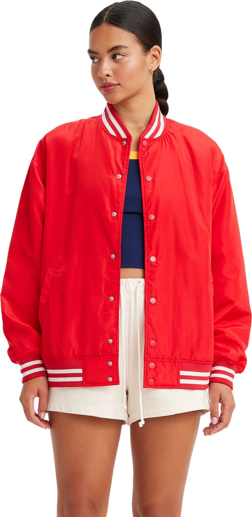 <b>Бомбер</b> для <b>женщины</b> Levis Women Gold Tab Baseball Jacket