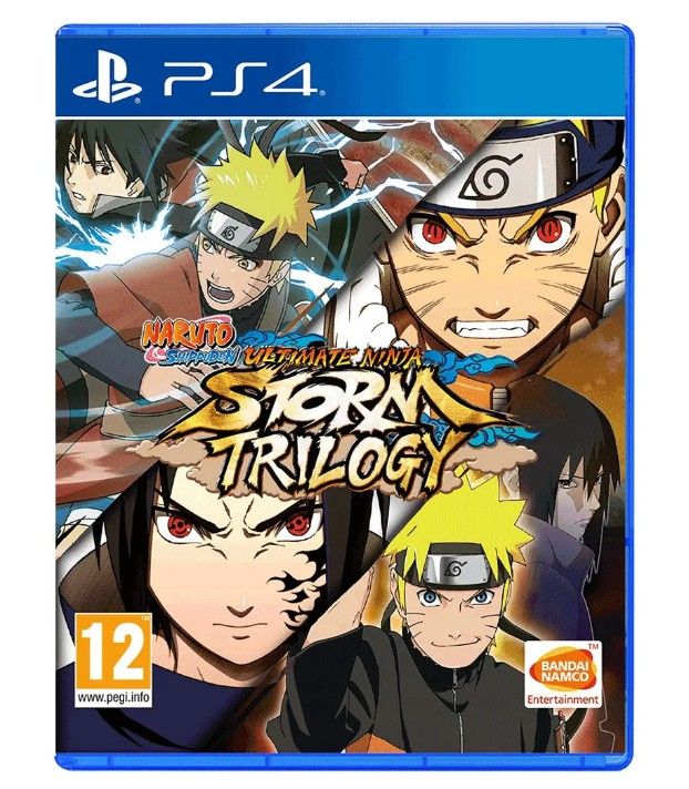 Игра Naruto Shippuden: Ultimate Ninja Storm Trilogy английская версия (PlayStation 4, Английская версия)