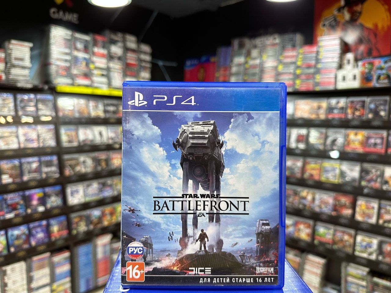 Игра Игра Star Wars: Battlefront PS4 (Box) (PlayStation 4 купить по низкой  цене с доставкой в интернет-магазине OZON (1171959602)