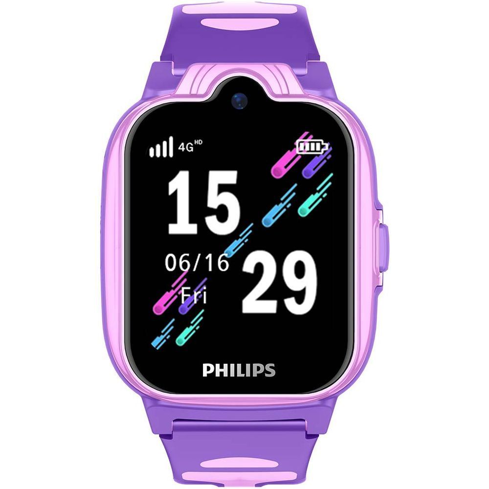 Часы филипс w6610. Часы с GPS трекером Philips w6610 Pink.