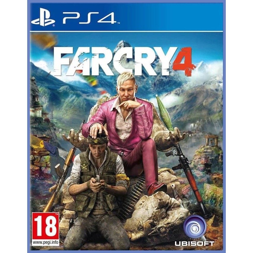 Игра Far Cry 4 (PlayStation 4, Русская версия) купить по низкой цене с  доставкой в интернет-магазине OZON (372422348)