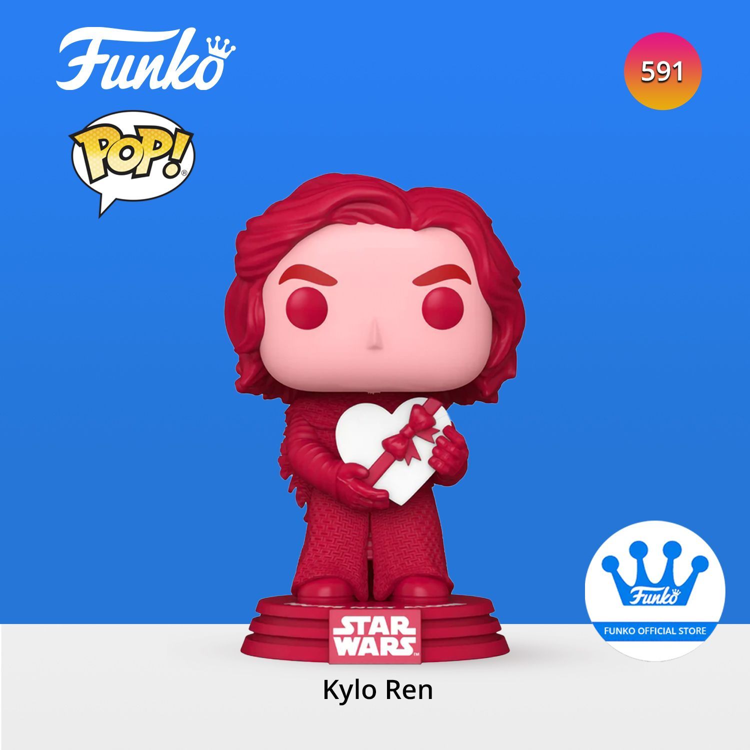 Funko Pop Кайло Рен — купить в интернет-магазине OZON по выгодной цене