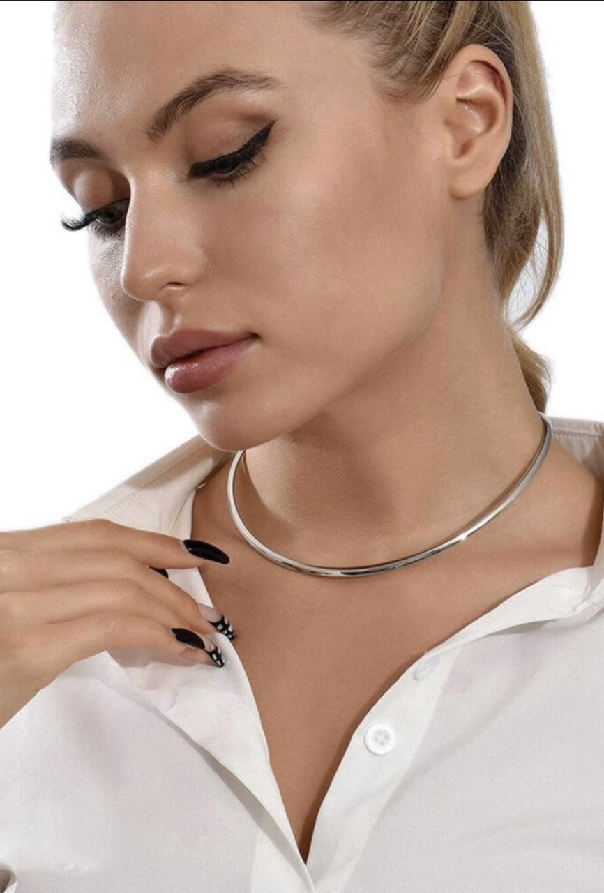Колье обруч, ожерелье на шею жестокое - купить с доставкой по выгоднымценам в интернет-магазине OZON (1089932570)