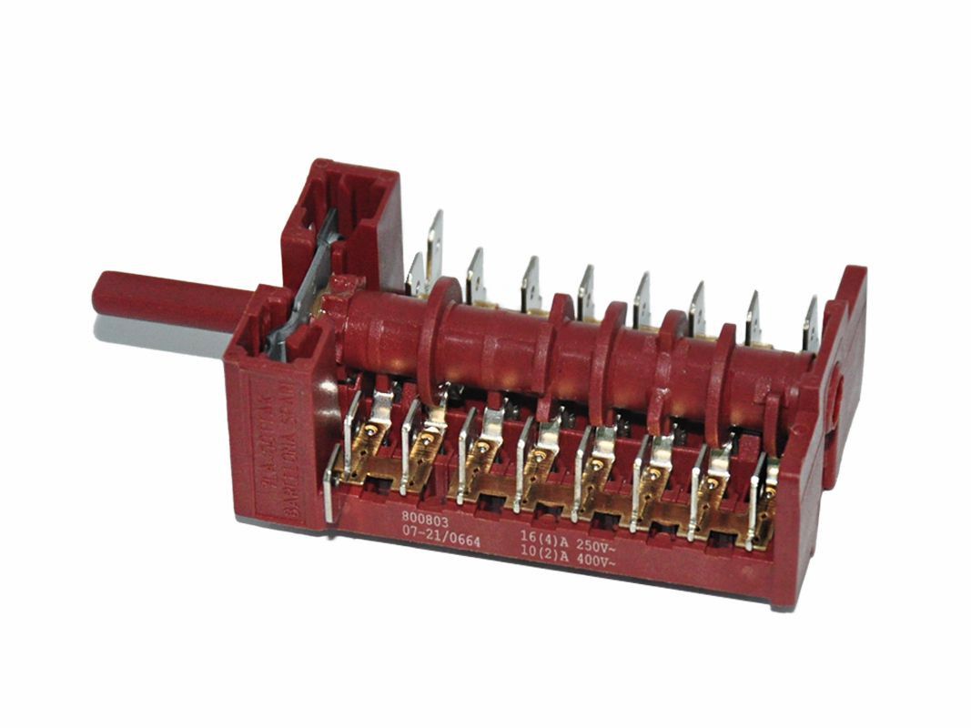 Переключатель режимов духовки DARINA (GOTTAK 800803, 10 позиций, шток 23мм)