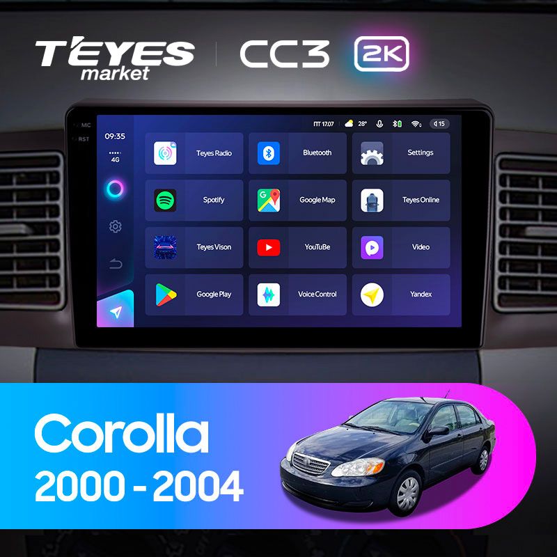 Как поменять ярлыки на экране teyes cc3l
