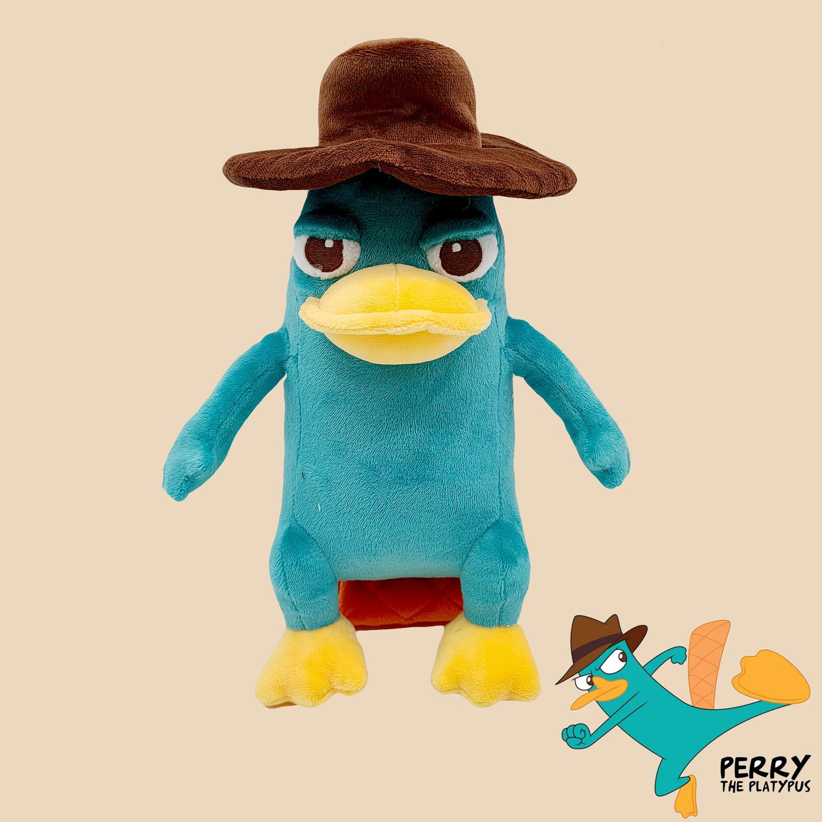 Мягкая игрушка perry the platypus Перри-утконос (Агент Пи) Плюшевые кукла