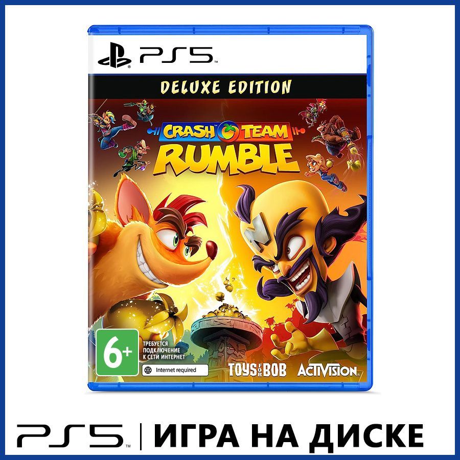 Игра Crash Team Rumble. Deluxe Edition (PlayStation 5, Английская версия)