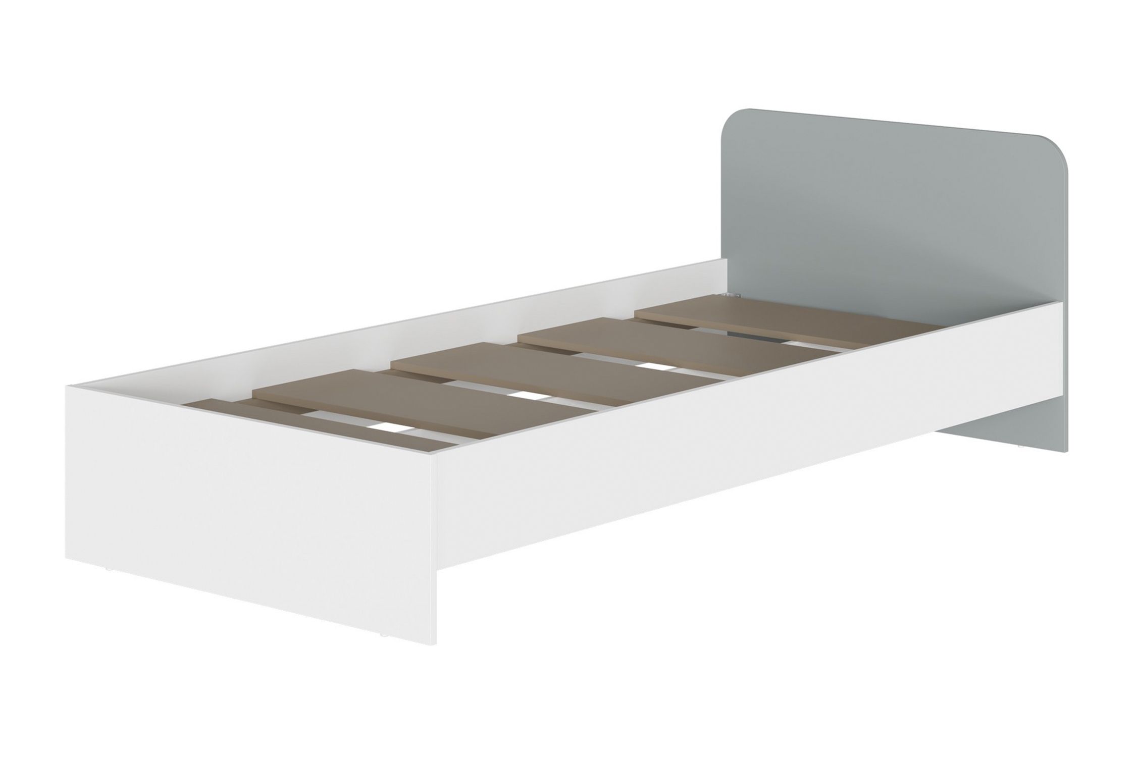Модульная система рио 1 кровать диван с ящиками 0 9х2 0 дуб делано белый