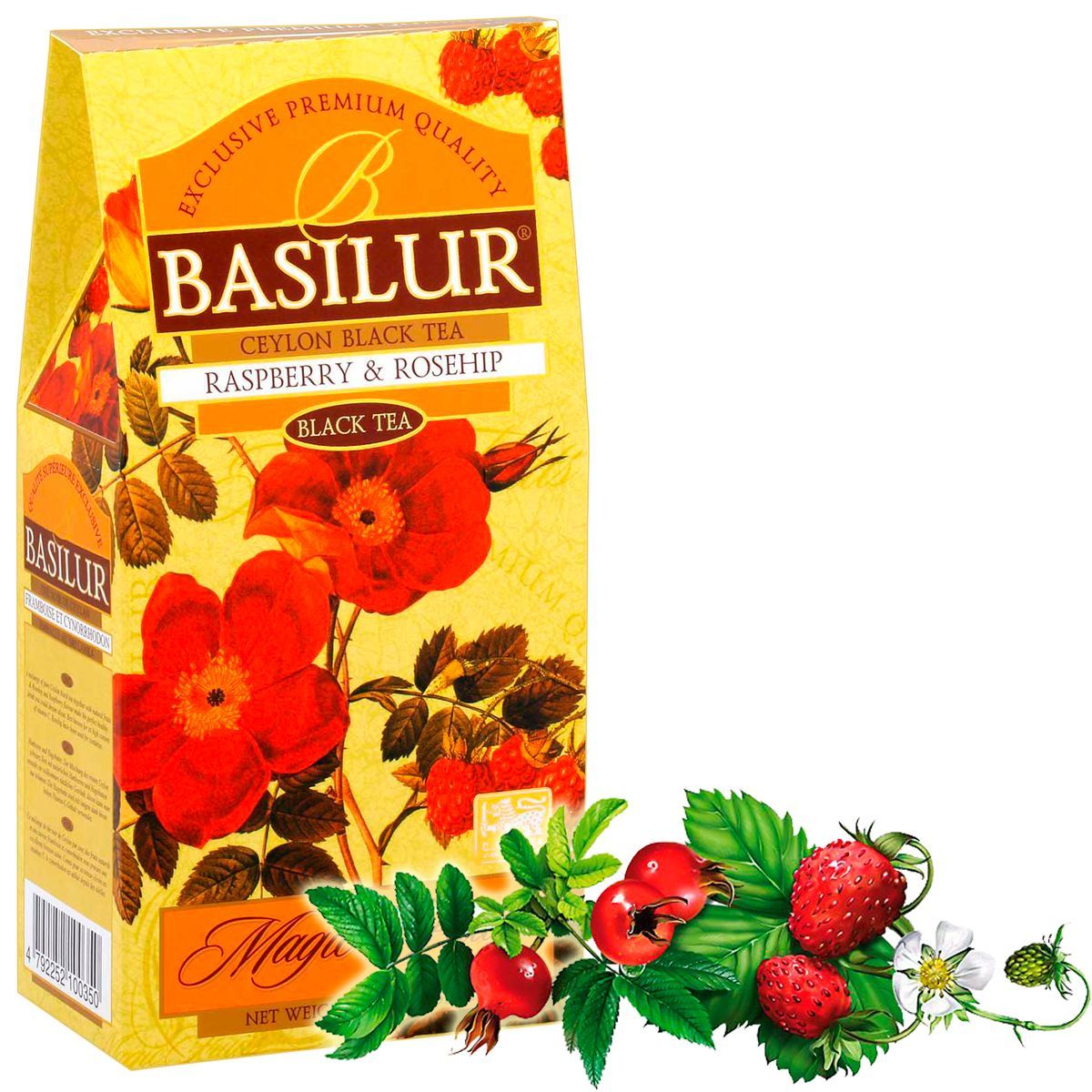 Raspberry & rosehip — превосходный черный цейлонский байховый листовой <b>чай</b>...