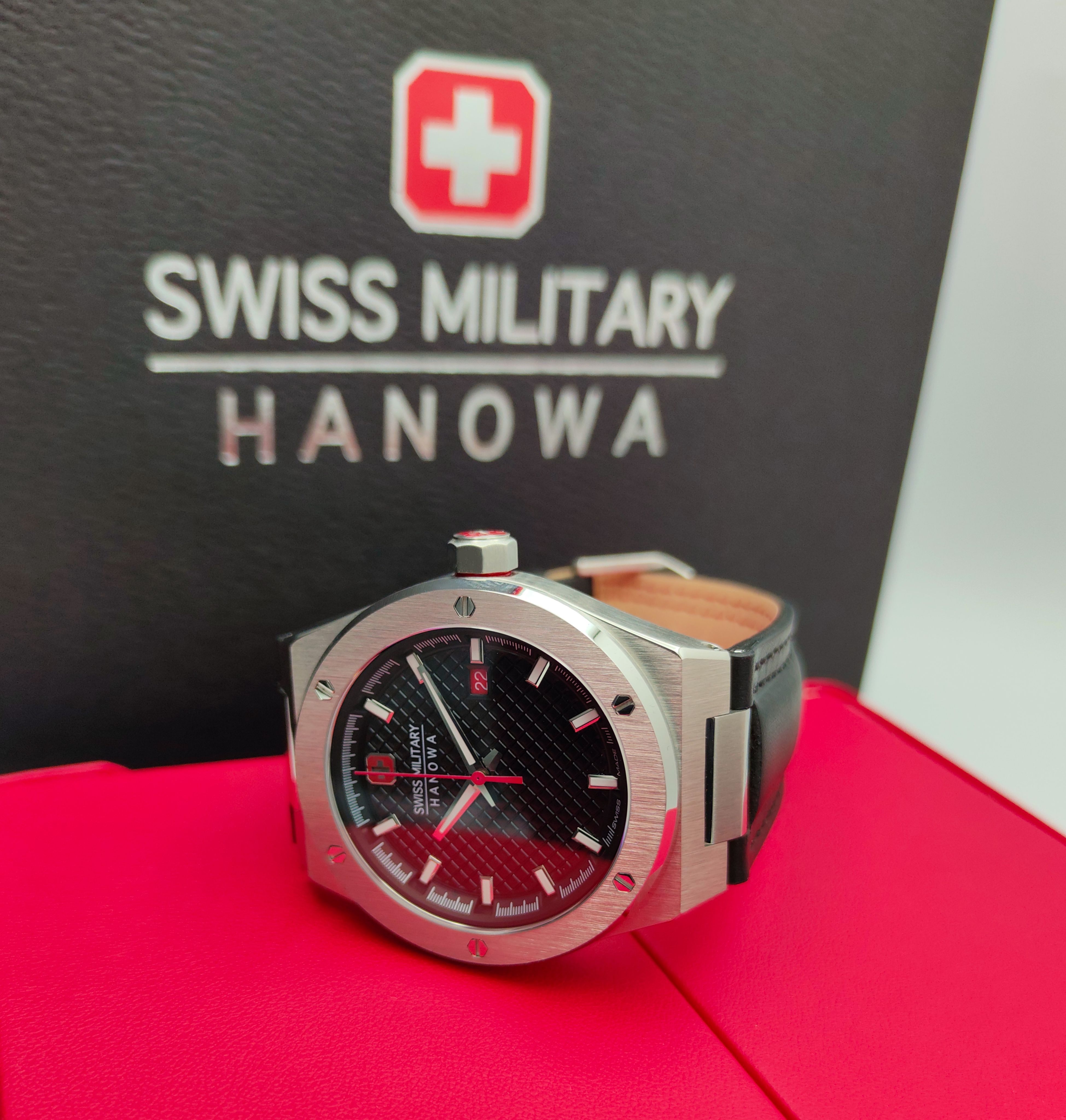 OZON Military интернет-магазине мужчин Часы наручные в мужские (1317689605) по доставкой Оригинальные для производства ценам Швейцарии SMWGB2101601. часы - выгодным Swiss Кварцевые наручные купить с Hanowa Sidewinder часы.