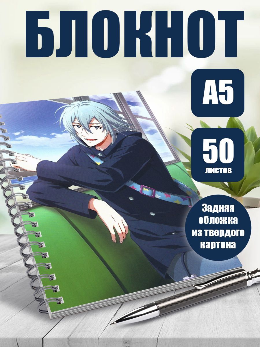 Блокнот в точку А5 аниме Семёрка идолов - купить с доставкой по выгодным  ценам в интернет-магазине OZON (1160073425)