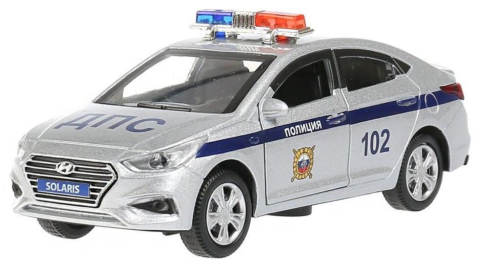 Hyundai Solaris 2014 полиция