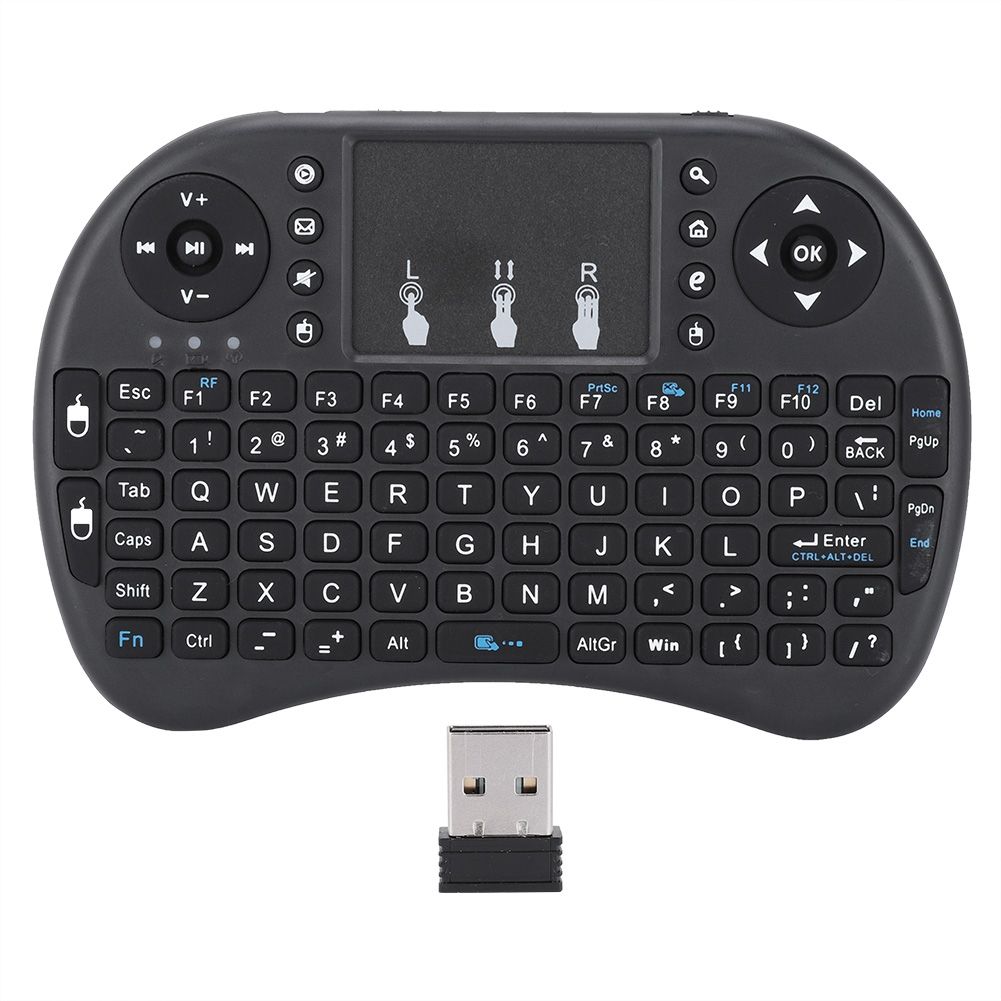 Клавиатуры с тачпадом для смарт тв. Клавиатура для андроид ТВ. Rii k09bt Black