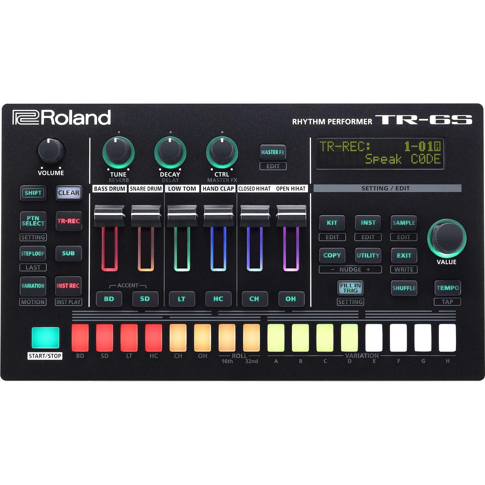 Драм-машина Roland TR-6S Rhythm Performer - купить с доставкой по выгодным  ценам в интернет-магазине OZON (1232661362)