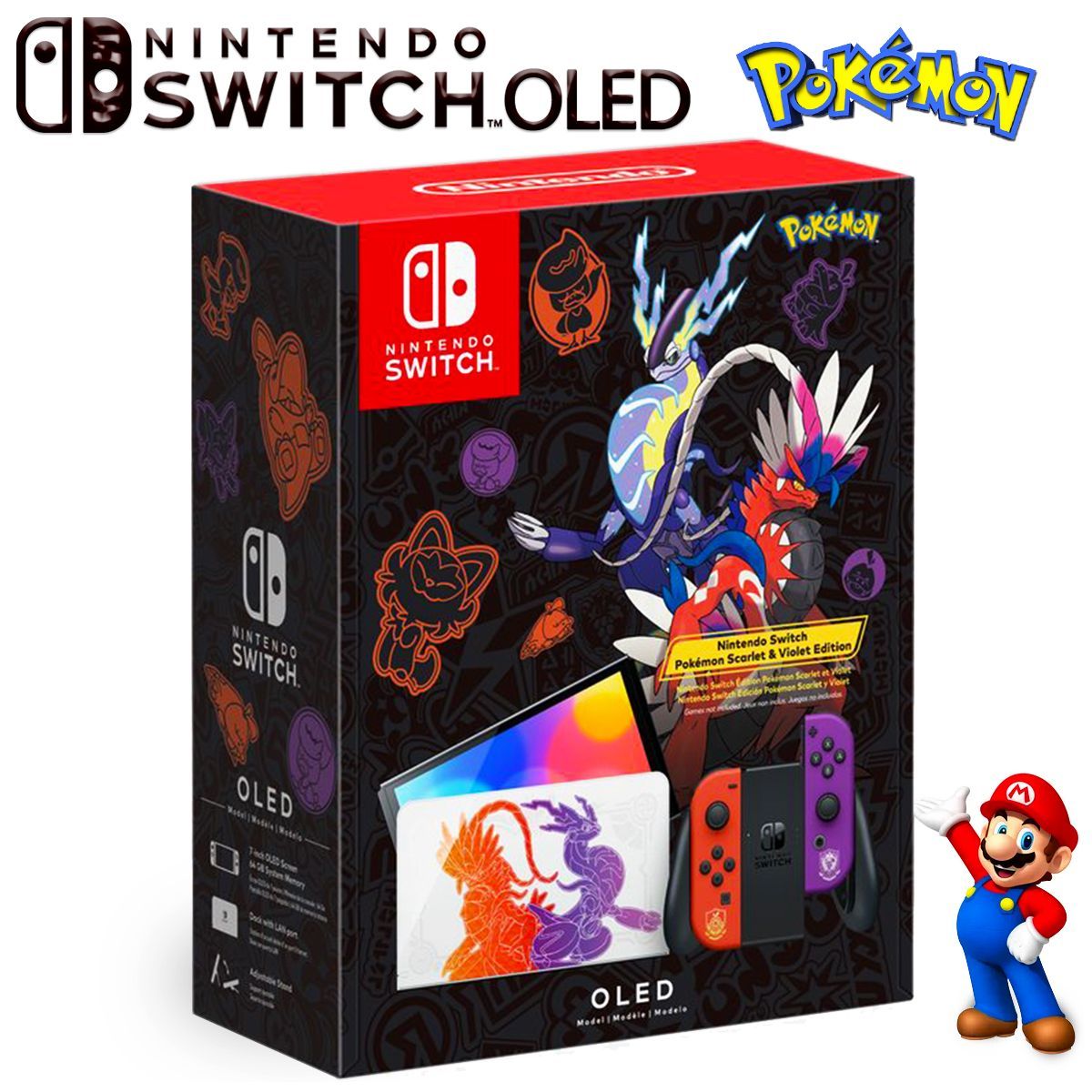 Нинтендо Игровая консоль,Nintendo Switch OLD Model(Pokemon Special  Edition),64GB - купить с доставкой по выгодным ценам в интернет-магазине  OZON (777649576)