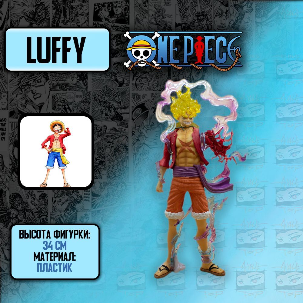 Детализированная фигурка из аниме One Piece/Ван Пис - Luffy- Луффи