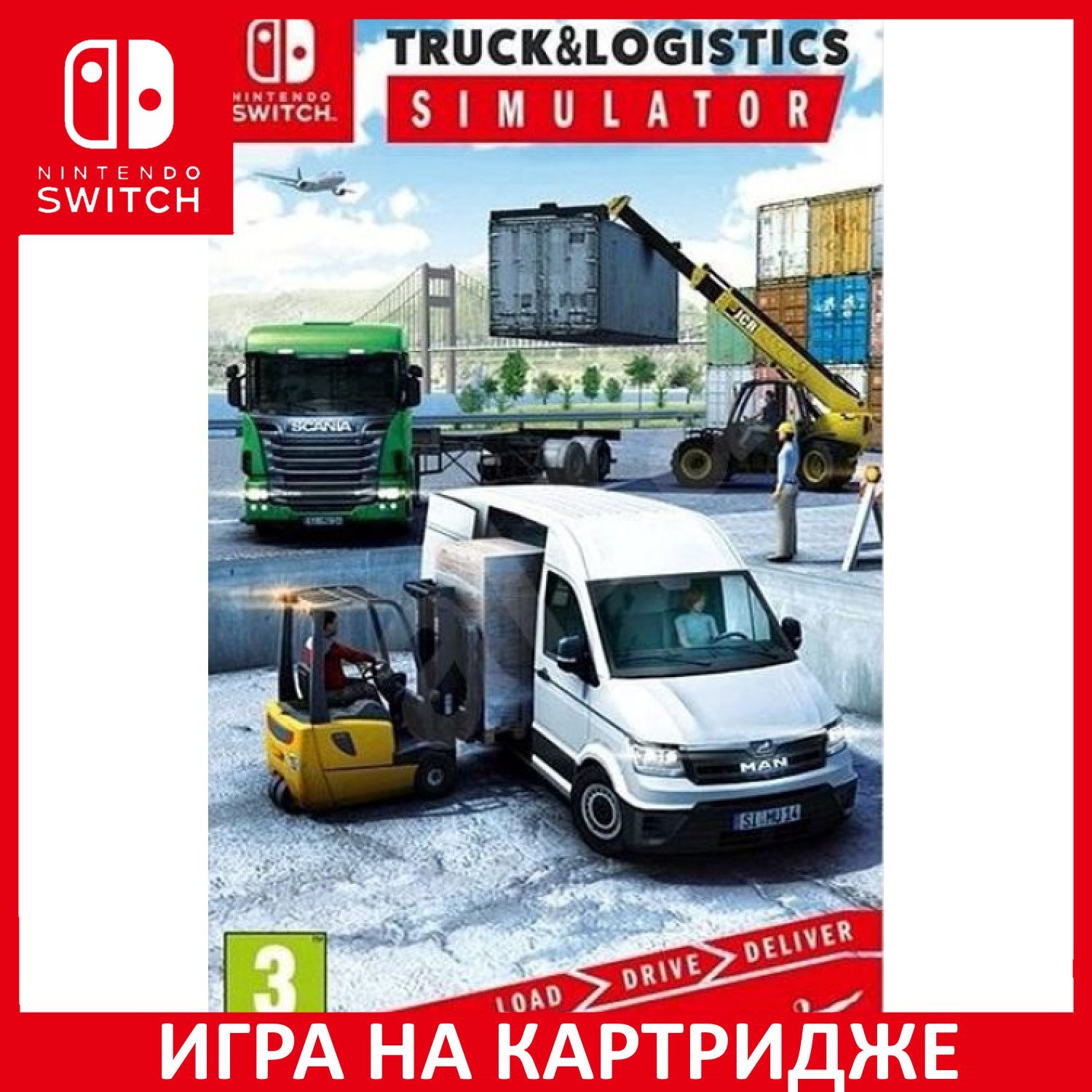 Игра Truck and Logistics Simulator (Nintendo Switch, Английская версия)  купить по низкой цене с доставкой в интернет-магазине OZON (307272580)