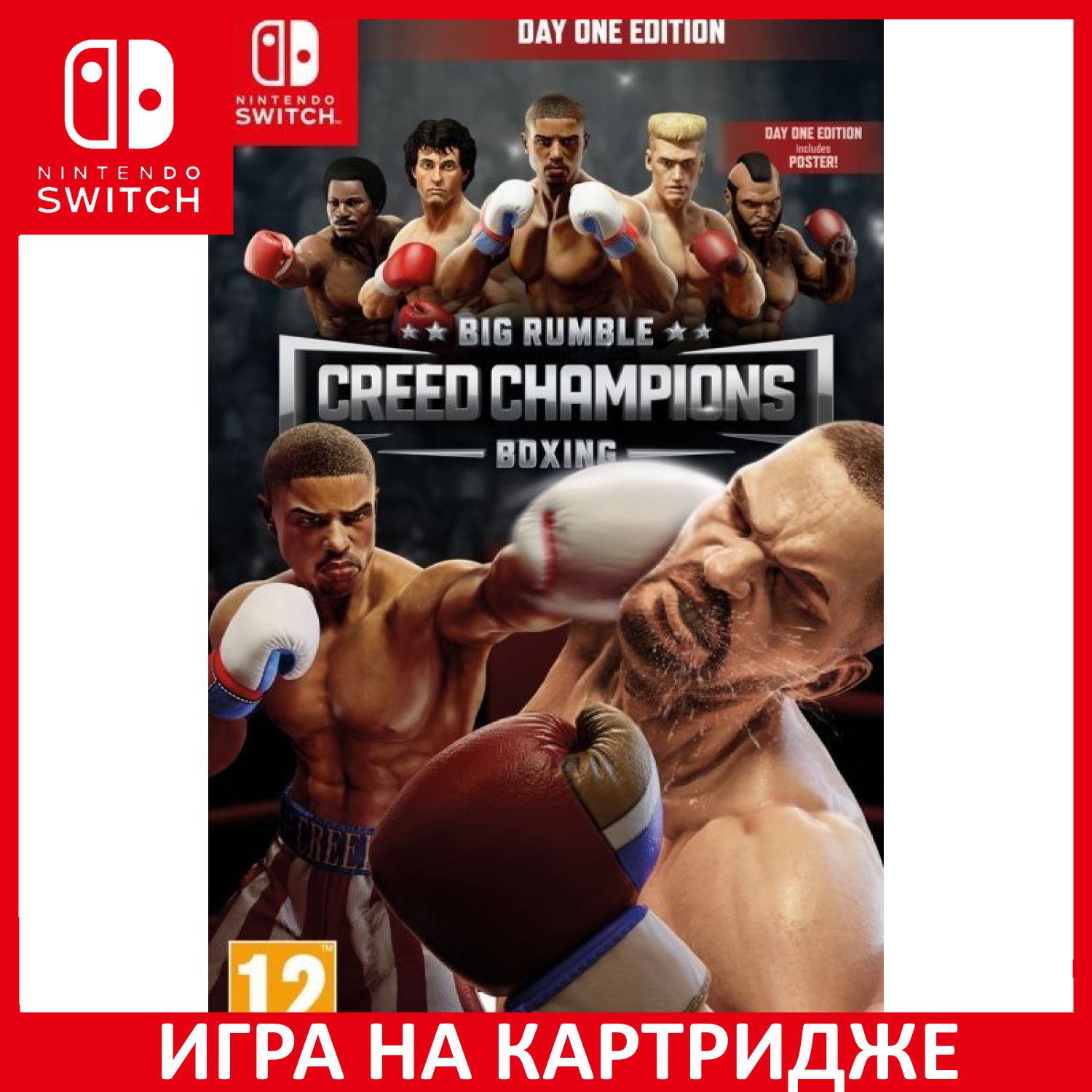 Игра Big Rumble Boxing Creed Champi (Nintendo Switch, Английская версия)  купить по низкой цене с доставкой в интернет-магазине OZON (321044707)