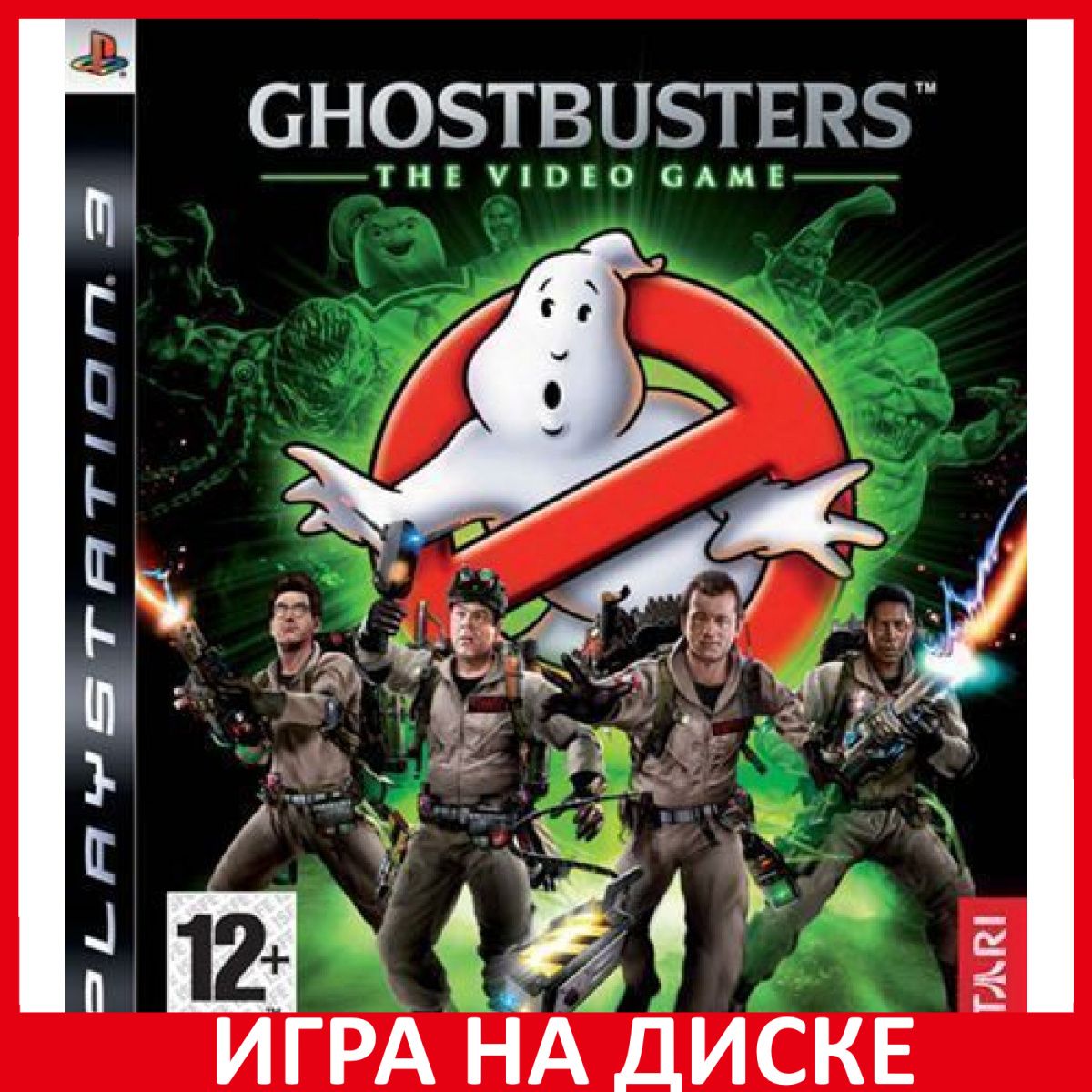 Игра Ghostbusters The Video Game Ох_PlayStation 3_Blu-ray (PlayStation 3,  Английская версия)