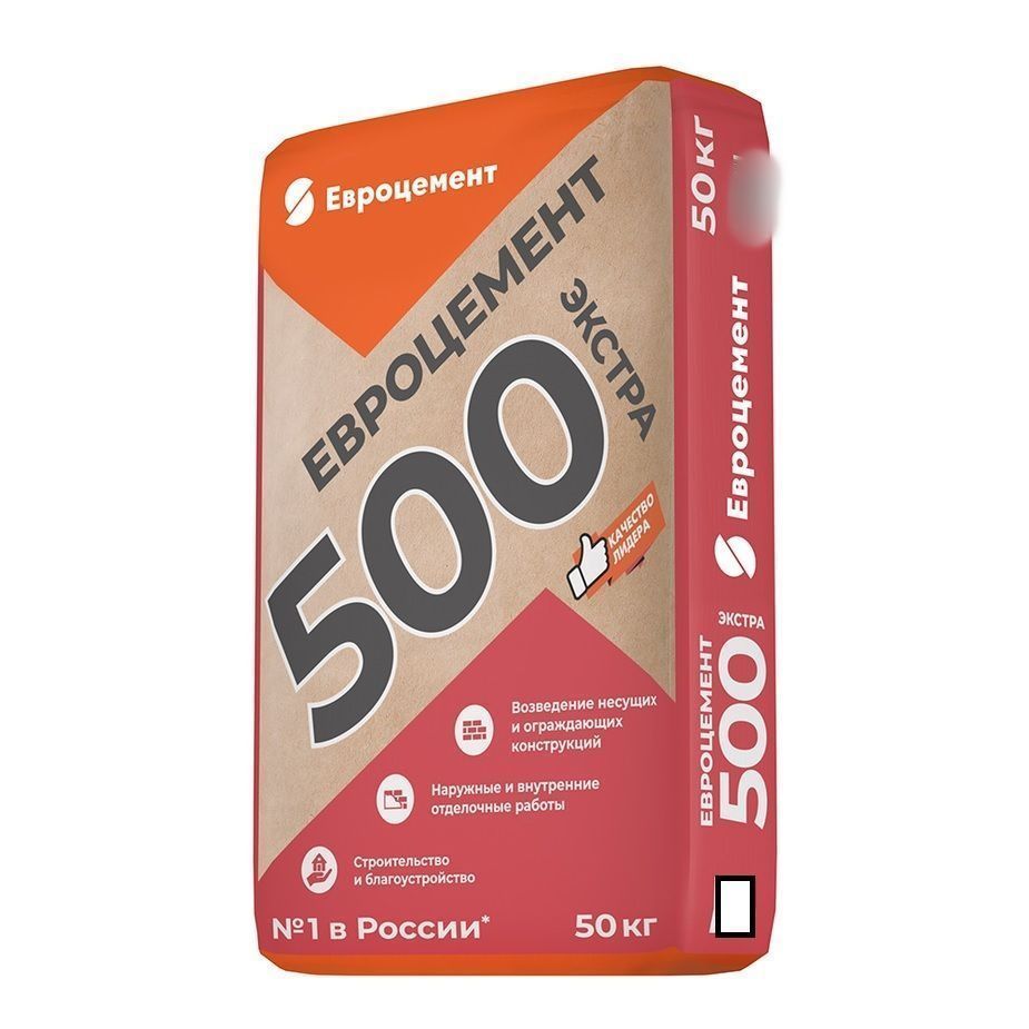 ЦементЕвроцементМ500Д0ЦЕМI42,550кг