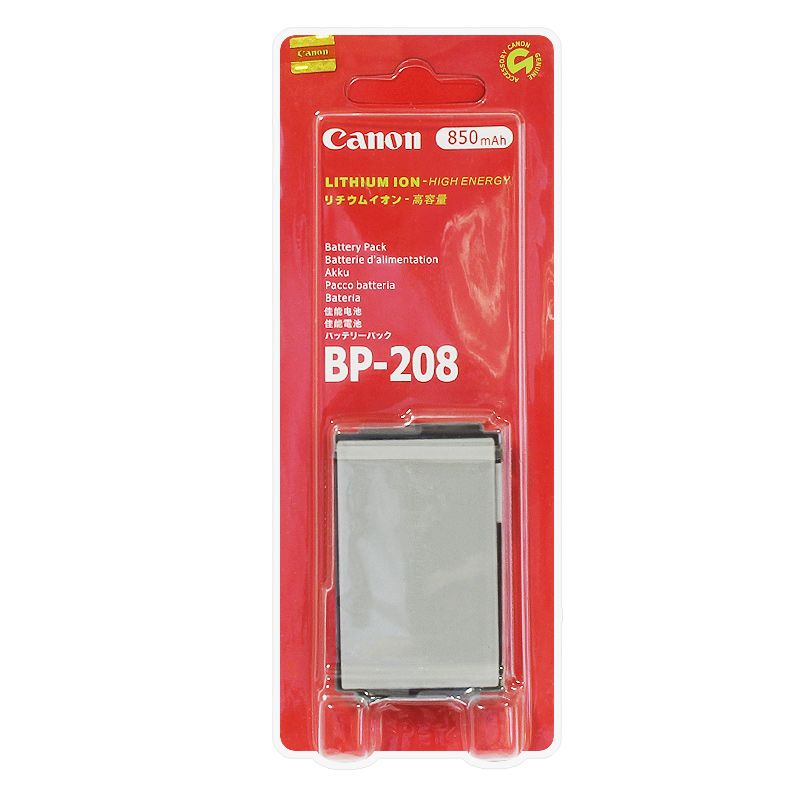 Аккумулятор Canon BP-208