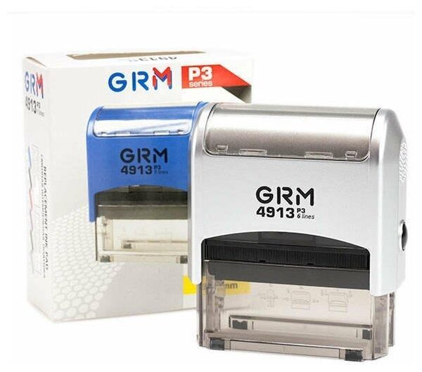 GRM 4913 P3 Series Усиленная автоматическая оснастка для печати 58 х 22 мм