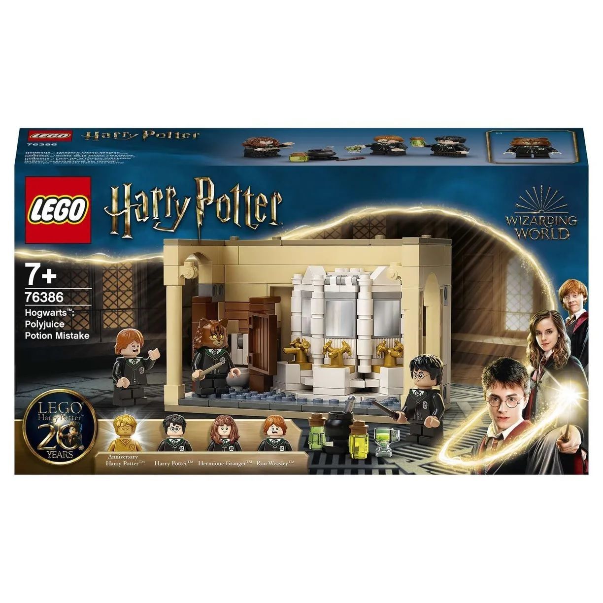 Lego Harry Potter Хогвартс: Ошибка с Оборотным Зельем 76386 купить на OZON  по низкой цене