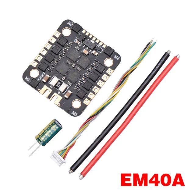 2-6S регулятор скорости 4 в 1 JHEMCU EM40A 40A blheli _ S ESC DShot600 для FPV гоночного квадрокоптера