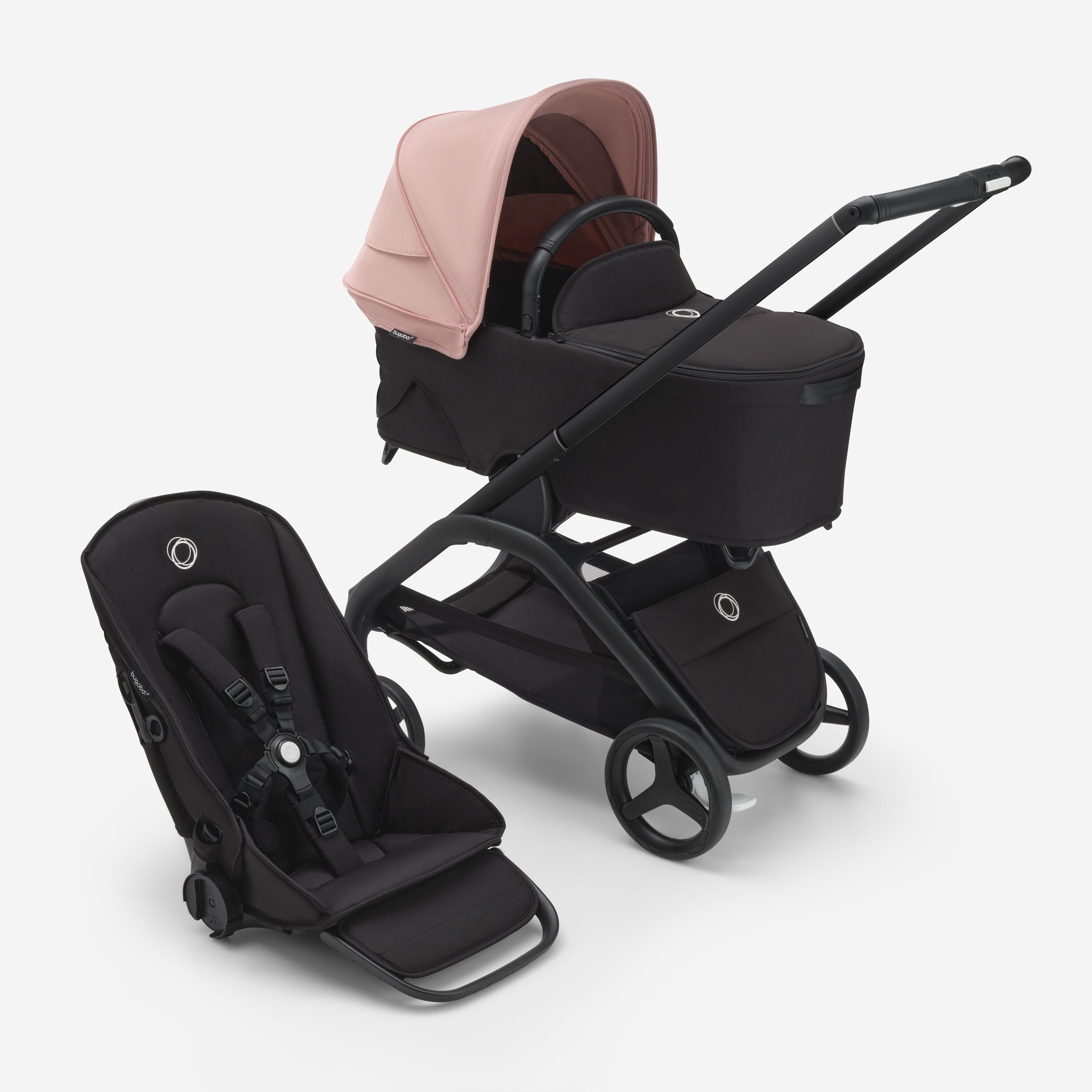 Bugaboo pink pram hotsell