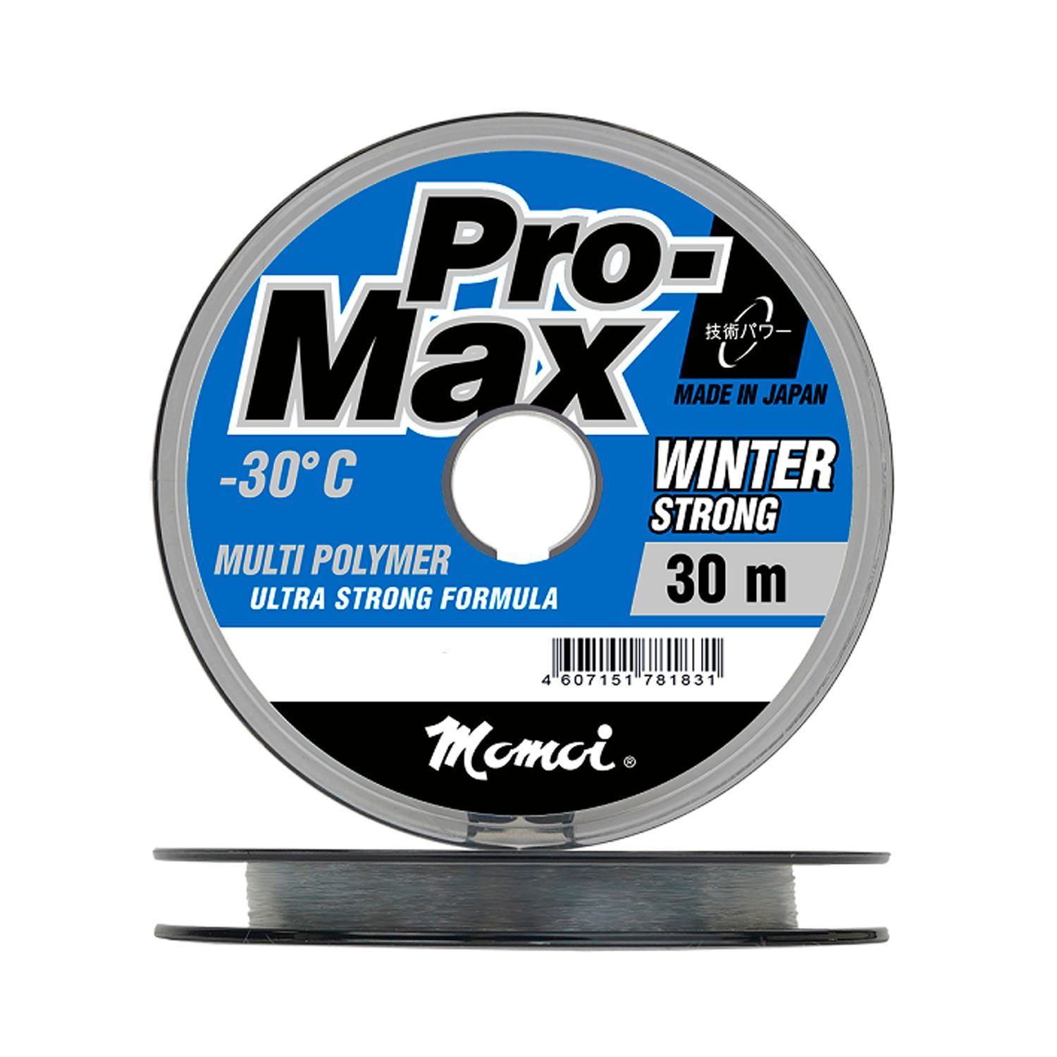 Леска Momoi Pro-Max Winter Strong 0.08мм 0.9кг 30м прозрачная