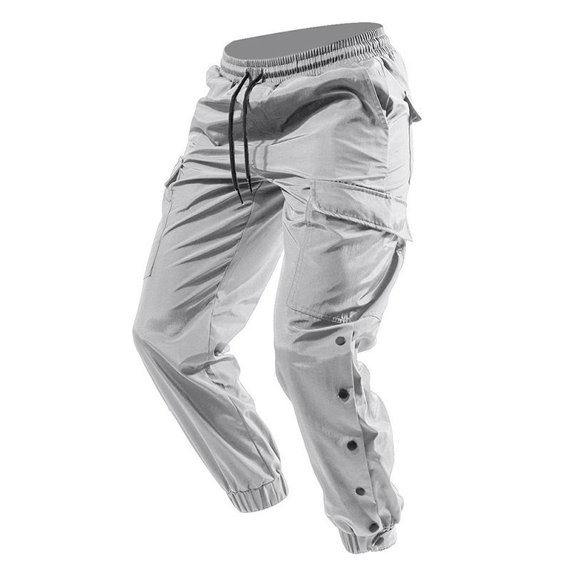 Solid Drawstring Cargo Jogger Pants Calvin Klein