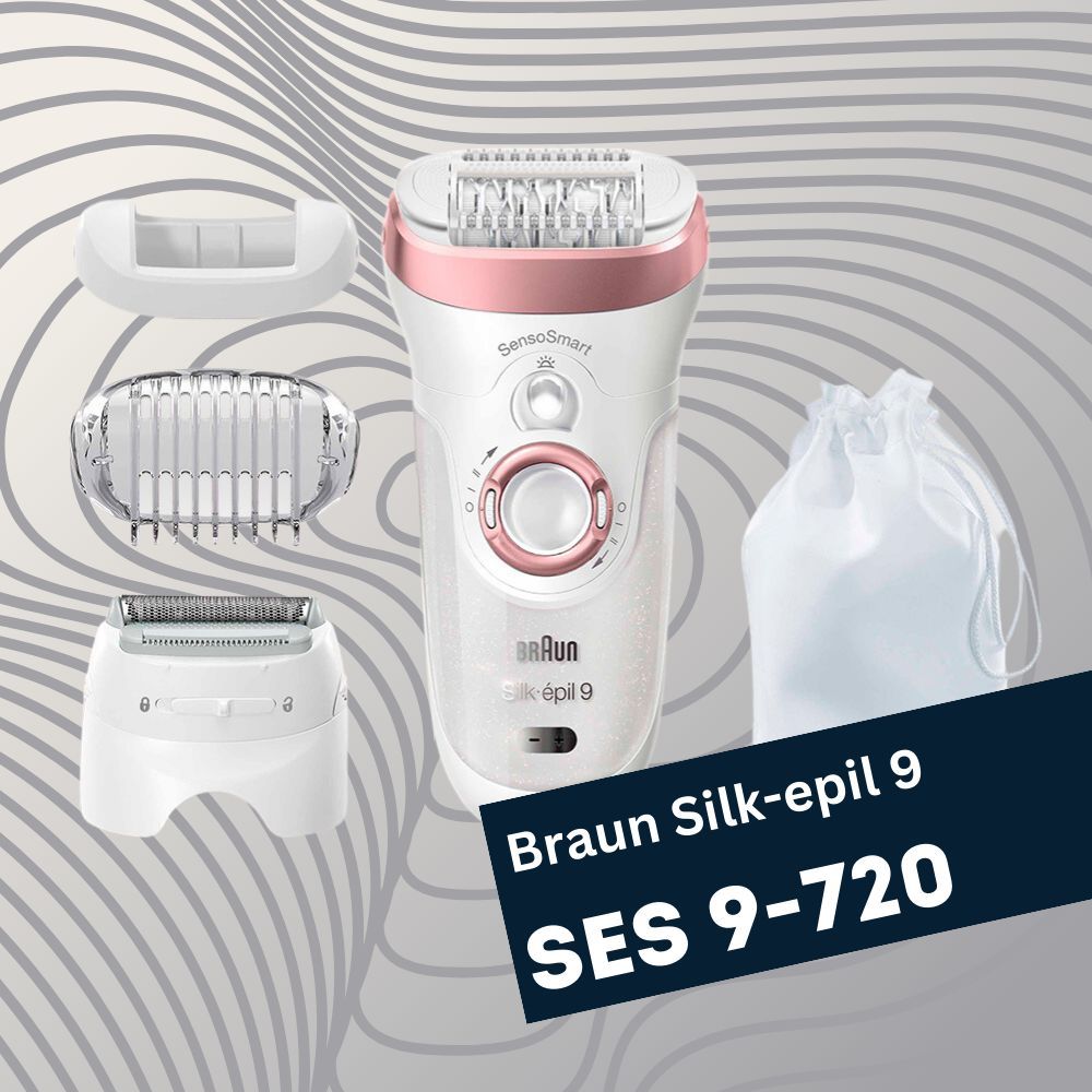 Braun SES 9-720 Эпилятор Silk-Épil для женщин инструкция по эксплуатации