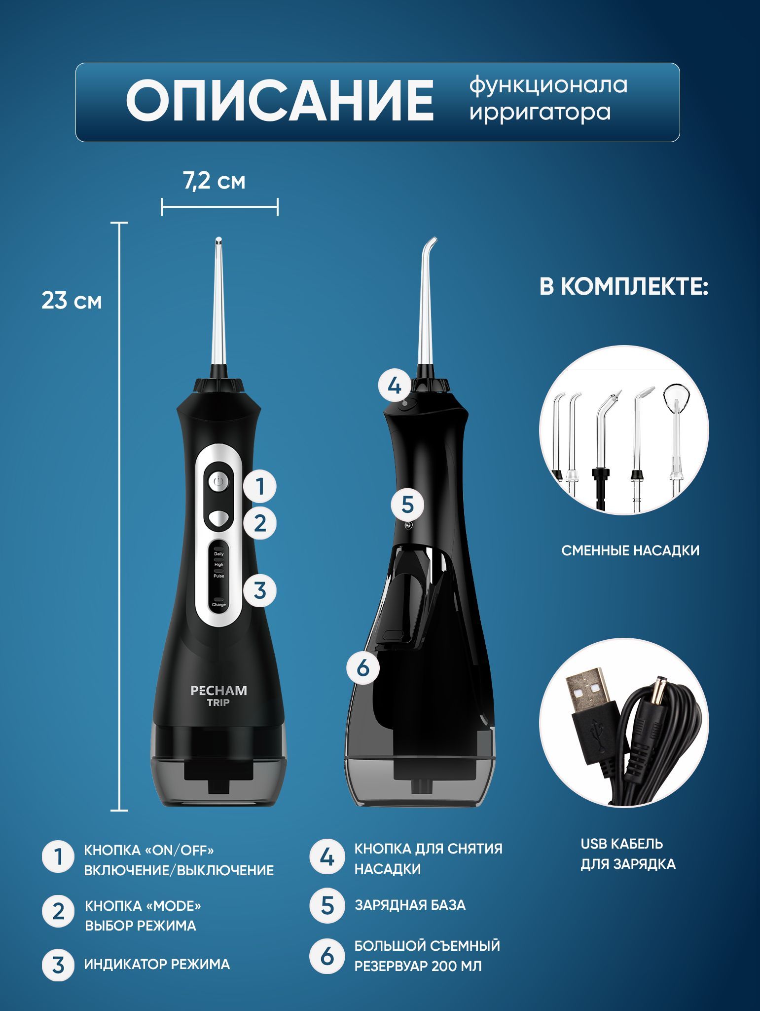 Ирригатор pecham Ирригатор pecham