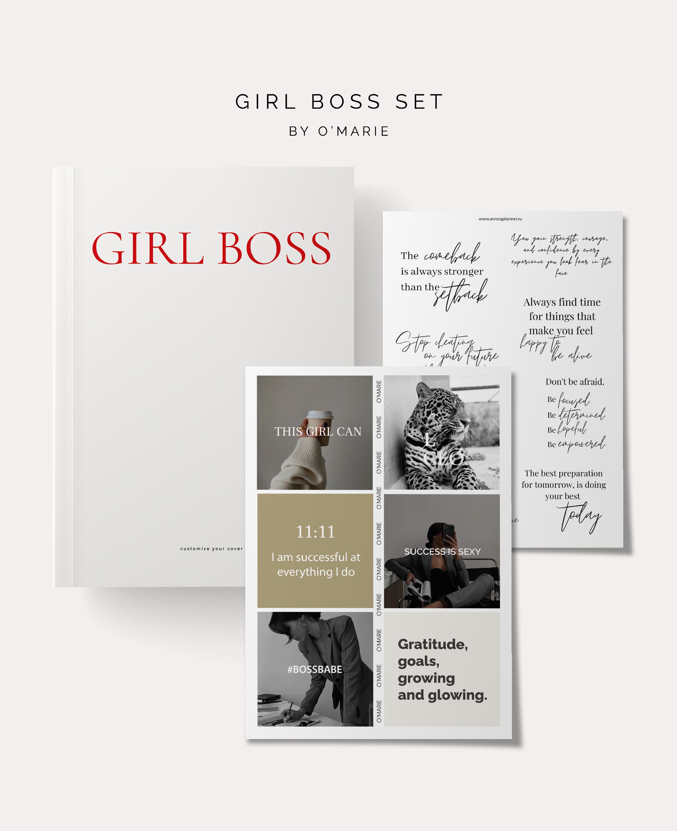 Блокнот в точку GIRL BOSS SET + 2 стикерпака. - купить с доставкой по  выгодным ценам в интернет-магазине OZON (1265191624)